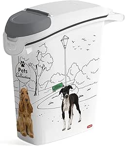 Контейнер для корма для собак Curver PetLife, 10 кг/23 л, 23,5 x 49,7 x 50,30 см.