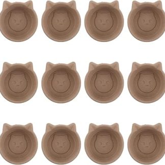 15 бумажных мисок для домашних животных, миски для еды и питья для собак.