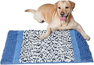 Универсальный коврик для собак с функцией поиска запахов, интерактивный игровой коврик и медленная кормушка для щенков, корм и аксессуары для собак всех размеров для развлечения и обучения.