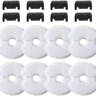 Фильтр для поилки для кошек | Автоматический фильтр для поилки для домашних животных - безопасная регулируемая система фильтрации для щенков и собак для домашнего питья