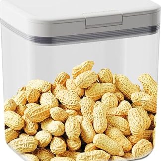 Контейнер для хранения стирального порошка, герметичный контейнер для моющего средства | Герметичный дозатор с крышкой под давлением для рисовых закусок и сухого корма для домашних животных