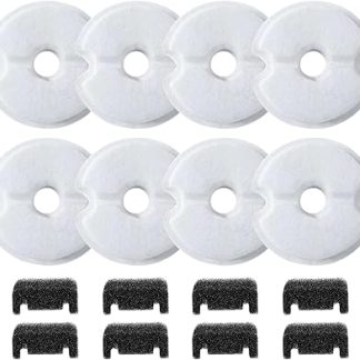 Фильтр для поилки для кошек | Сменные фильтрующие картриджи для кошек - Безопасная регулируемая система фильтрации для питья воды для собак и котят