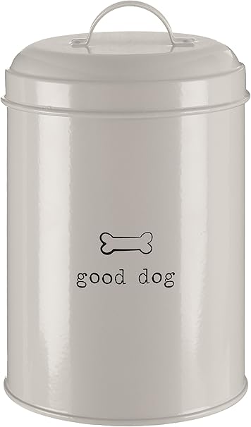 Контейнер для хранения корма для собак Premier Housewares Adore Pets Good, 1,2 л - натуральный цвет.