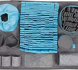 Коврик для обнюхивания собак, интерактивная игра с кормлением, коврик для обнюхивания, сенсорная стимуляция, развлечение, подстилка для щенков, крупные породы, скука, игра, дом, для помещений, корм для домашних животных