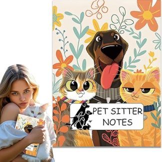 Инструкция для сиделки по уходу за животными | Многофункциональные профессиональные заметки - Книга для сиделки по уходу за животными - для щенков, кошек, котят, дома, в путешествиях, в помещении и на улице