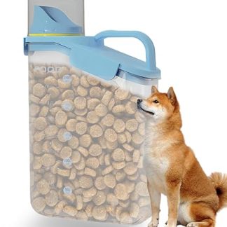 Контейнер для кошачьего корма 2,8 л: PP PS + PP + силикон. Контейнер для хранения риса, контейнер для хранения собачьего корма, моющее средство, контейнер для хранения корма для домашних животных.