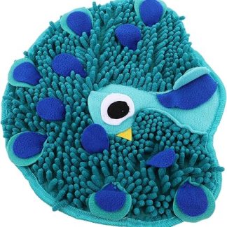 Интерактивная игрушка-укрытие для лакомств в виде павлина, развивающая игрушка-корм для собак и кошек Slow Food.