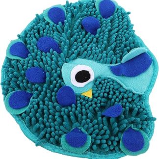 Интерактивная игрушка для собак с функцией обоняния замедляет процесс еды, обучает, содержит спрятанные лакомства, способствует когнитивной стимуляции, идеально подходит для развлечения и предотвращения скуки.