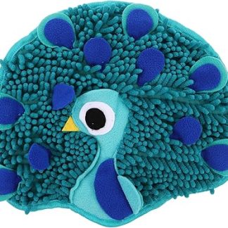 Интерактивный коврик для собак TOYANDONA, ищущий спрятанные лакомства, замедляющий процесс еды и стимулирующий когнитивное развитие у быстрых и тревожных питомцев.