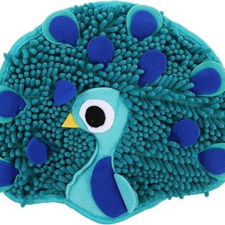 Развивающая игрушка для собак с карманами для лакомств, многофункциональная для поиска запахов и свободного кормления.