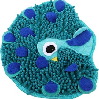 Интерактивная игрушка-поисковик корма для собак, обучающая медленному поеданию пищи и поиску спрятанных лакомств, подходит для маленьких собак. Развивает умственные способности и доставляет удовольствие. Легко чистится.