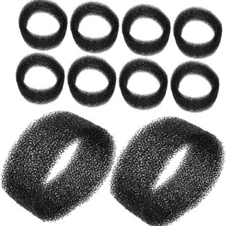 BESTonZON 12 шт. Губчатые фильтры для поилок для домашних животных, круглые фильтры для фонтанчиков с водой для кошек и собак средних размеров, сменные аксессуары для домашних животных.