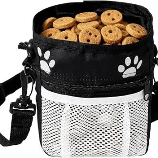 Сумка для лакомств | водонепроницаемая сумка с диспенсером для пакетов для уборки экскрементов, сумка для лакомств для дрессировки, поясная сумка | для активного отдыха, путешествий, прогулок, кемпинга