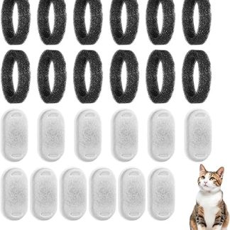 Фильтр для кошачьего фонтана | 12 запасных фильтров для кошачьих фонтанов - аксессуары для полива растений и аквариумов