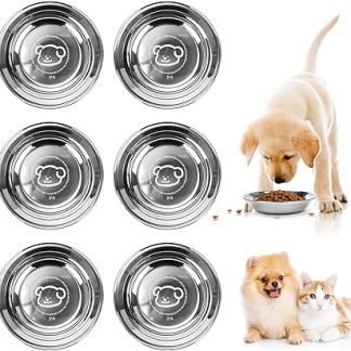 Миска для собак, нержавеющая сталь 316, материал 316, миска для корма для кошек и маленьких собак, 14 см
