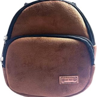 Cute Dog Backpack, Portable Pet Carrier Backpack with Buckle, Adjustable Self Snack Bag for Dogs to Wear for Traveling, Camping, Hiking, Outdoor