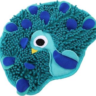 Интерактивный коврик для медленного кормления собак Toddmomy с потайными лакомствами и запахом, предназначенный для умственной стимуляции собак мелких и крупных пород.