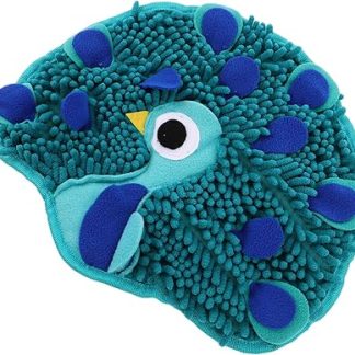 Игрушка для собак с функцией обнюхивания, медленным кормлением и спрятанными лакомствами. Стимулирует умственное и естественное слежение. Подходит для щенков и взрослых собак.