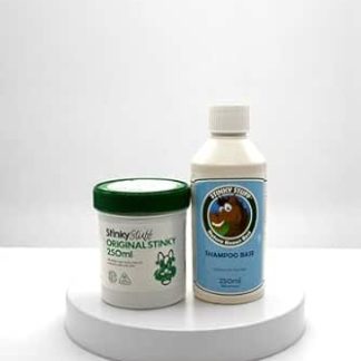 Stinky Stuff Original Horse Fly Spray Pack, 250ml Natural Insect Repellent with Aloe Vera Shampoo Base