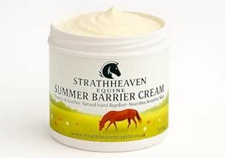 Equine Summer Barrier Cream for Horses – Natural Insect & Fly Repellent with Citronella, Tea Tree & Lavender Oil – Soothing Horse Skin Protection for Summer Itch & Irritation - 500ml
