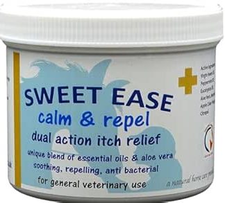 SWEET EASE Itch Relief Midge Barrier & Skin Support Cream 500 ml by Horse Leads
