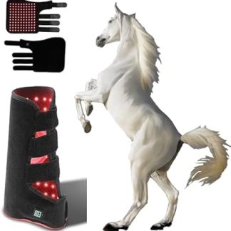 Horse Equine Red Light Therapy Boots Light Therapy Wrap, LED Red Light Therapy Device, for Horses Muscle and Joint Leg Pain