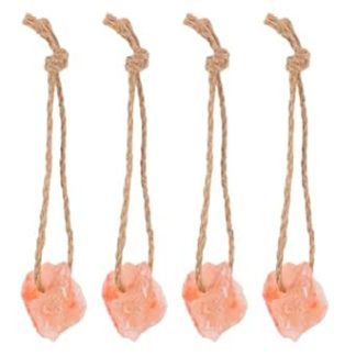4pcs Natural Pink Salt Licks for Horses Cattle Deer and Pets Mineral Blocks for Vitality and Growth Easy to Consume Each