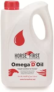 Omega D Horse Health Oil x Size: 4 Lt