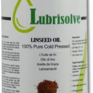 Lubrisolve 100% Pure Cold-Pressed Linseed Oil – Natural Wood Treatment & Horse Feed Supplement – 1 Litre – Premium Quality, Chemical-Free