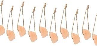 SUPVOX 12pcs Healthy Horse Treats Deer Food Salt for Horses Pink Salt Blocks Animal Block Natural Minerals