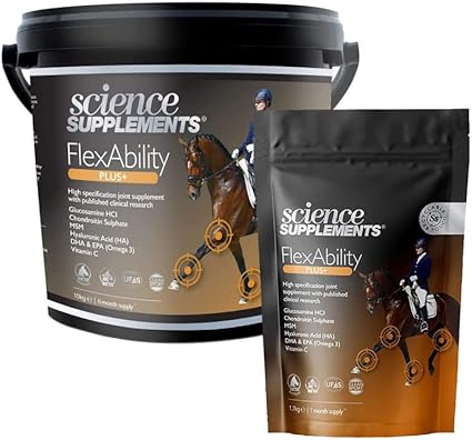 Science Supplements FlexAbility+ Plus Horse Supplement x Size: 1.7 Kg Tub