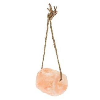 Abaodam Natural Pink Salt Lick Block for Livestock and Horses with Rope 1-2kg Mineral Salt for Cattle Deer and Farm Animals