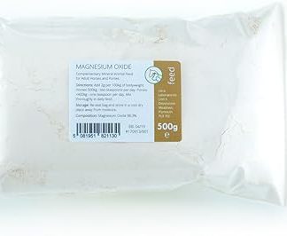 Intralabs Magnesium Oxide Complementary Animal Feed Supplement 500g - 98.3% Pure