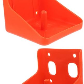 2pcs Salt Block Holder and Licking Tray for Cattle and Sheep Thickened Livestock Mineral Salt Box Large and Small Holes for Horses and Deer