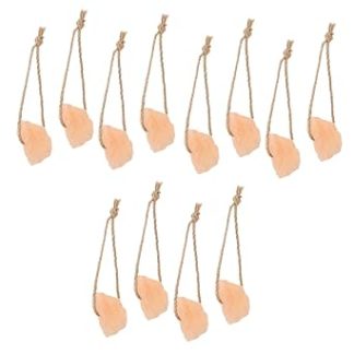 12pcs Natural Pink Salt Block for Horses and Deer Mineral Salt Lick for Cattle Sheep Rock Lick