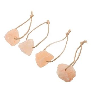 Pink Salt Lick Block for Livestock Mineral for Horses Deer Cattle and Rabbits Healthy Natural Salt Treats 4pcs 30-50g Each Suitable for Farm and Ranch Use