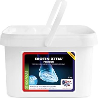 Equine America Biotin Xtra Powder | Premium Ready To Use Horse & Pony Supplement | For Hoof Support | 2.5kg