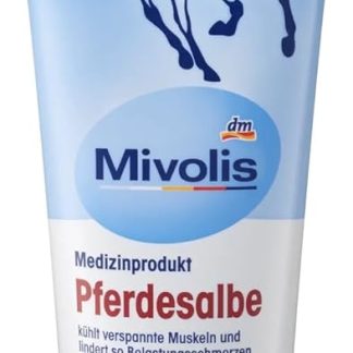 Mivolis Horse Ointment - Cools Tight Muscles and Relieves Stress Pain - Vitalises Tired Muscles and Reduces Muscle Soreness - 200 ml