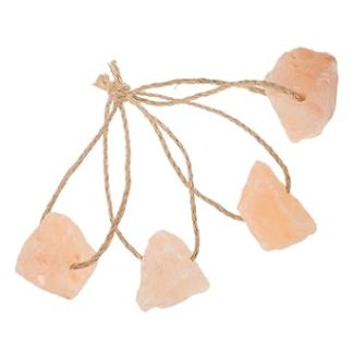 Horse Salt Lick Blocks 4pcs Pink Mineral Salt for Cattle and Deer Livestock Immune Support