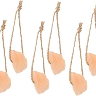 VICASKY 6pcs Animal Salt Lick Block Natural Mineral Source for Livestock Horses Deer Rabbit Boredom Reliever Coarse Salt