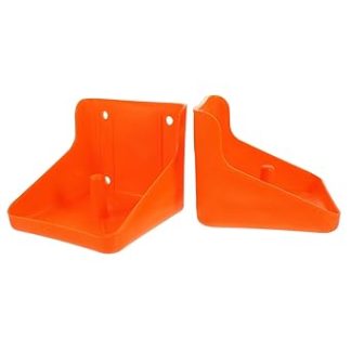 BESPORTBLE Salt Lick Holder for Livestock 2pcs 6.7x6.5x5.5 Inch Smooth Surface Pp Salt Block Rack for Cattle and Horses on Farms