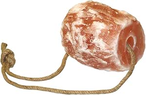 All Natural Salt Lick Stone Horse Cattle 2-3kg Rope Included Mineral Lick (3x 2.5kg)