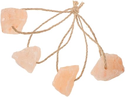 TOYANDONA 4pcs Natural Himalayan Salt Lick Blocks for Horses Cows Deer and Livestock, Essential Mineral, Animal Salt Blocks for Grazing and Health Maintenance