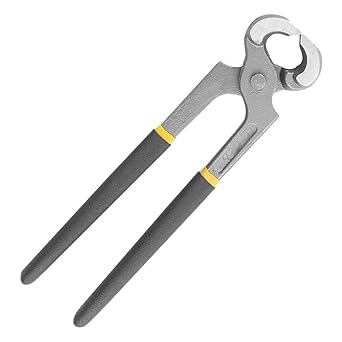 Horse Hoof Pliers - Farrier Tools Kit For Horses, Stable Supplies, Horseshoe Repair Equipment | Professional Durable Hoof Care Tool For Shoeing Trimming Maintenance Grooming Farm Work Use