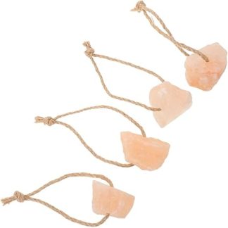 Happyyami 4pcs Animal Lick Salt Blocks for Cattle and Goats Mineral Salt Block for Livestock for Horses Cows and Deer in Pasture