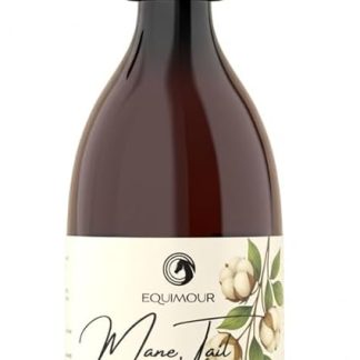 Mane & Tail Spray for Horses - Grooming Shine Spray with Soft Cotton Fragrance, Makes Combing & Detangling Easier, Gives Silky Shine, Dust-Repellent Care Formula - 500 ml Care Spray for Horse