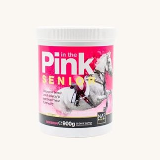 In The Pink Senior – Vitamin & Mineral Supplement for Senior Horses | Condition, Joint & Gut Support | FEI & BETA NOPS Clean Sport Approved