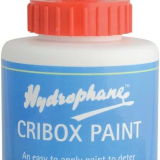 Hydrophane Cribox Paint - 450ml - prevents horses from crib biting