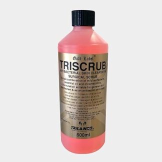 Gold Label - Triscrub x 500 Ml Antibacterial Foaming Skin Cleanser for horses/Ponys