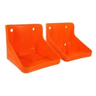 Horse and Sheep Salt Block Rack 2pcs 6.7x6.5x5.5 Inch Easy Clean Pp Feeder Suitable for Farm and Pet Shop